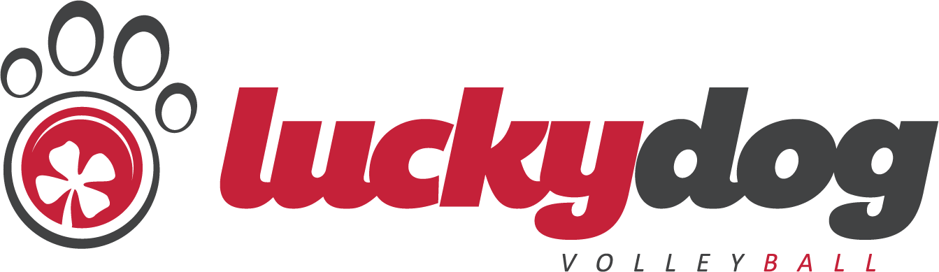 Lucky Dog Volleyball logo