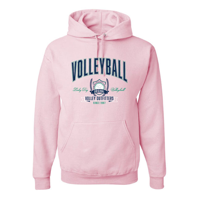 Fieldhouse Hoodie in Light Pink