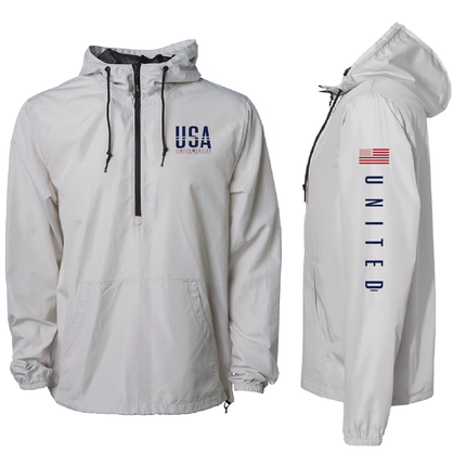 Anthem Anorak 1/4 Zip in Smoke