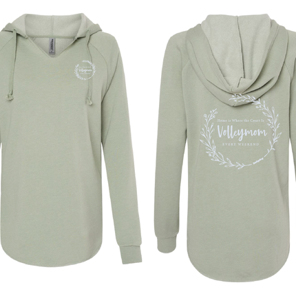 Sydney Wave Hoodie in Sage