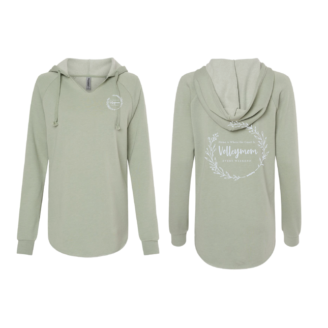 Sydney Wave Hoodie in Sage