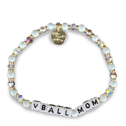 Little Words Project Vball Mom Bracelet