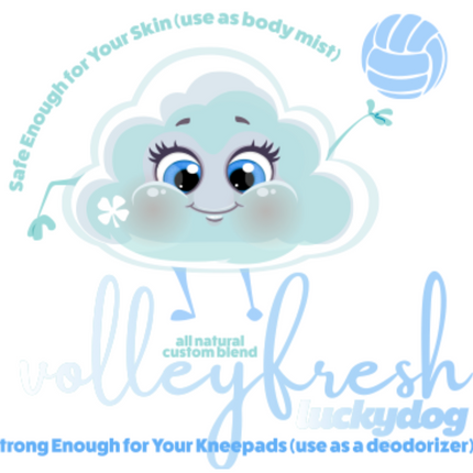 Volleyfresh Deodorizing Mist(Body and Kneepad Refresher) 8 oz.