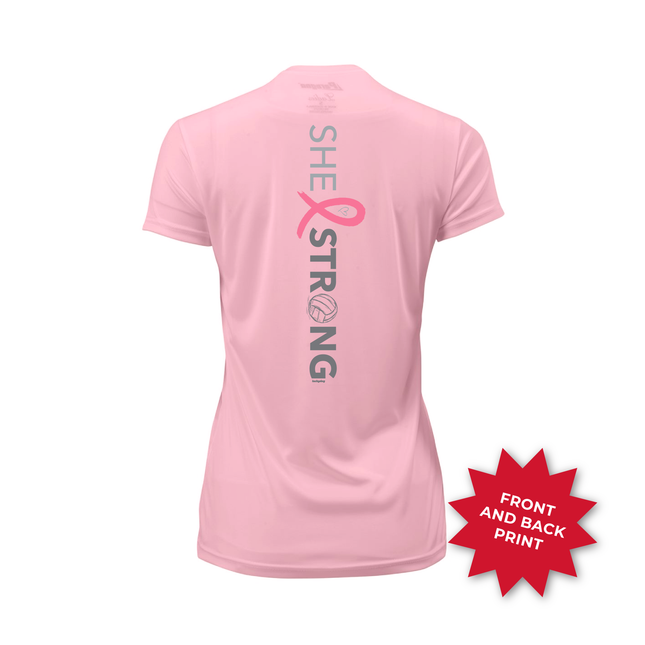 She Strong Performance Short Sleeve Tee