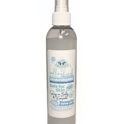 Volleyfresh Deodorizing Mist(Body and Kneepad Refresher) 8 oz.