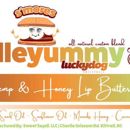 Volleyummy Hemp & Honey Lip Butter